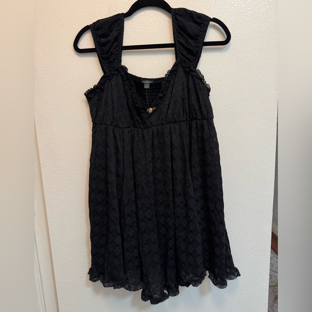 Wild Fable Black Lace Dress